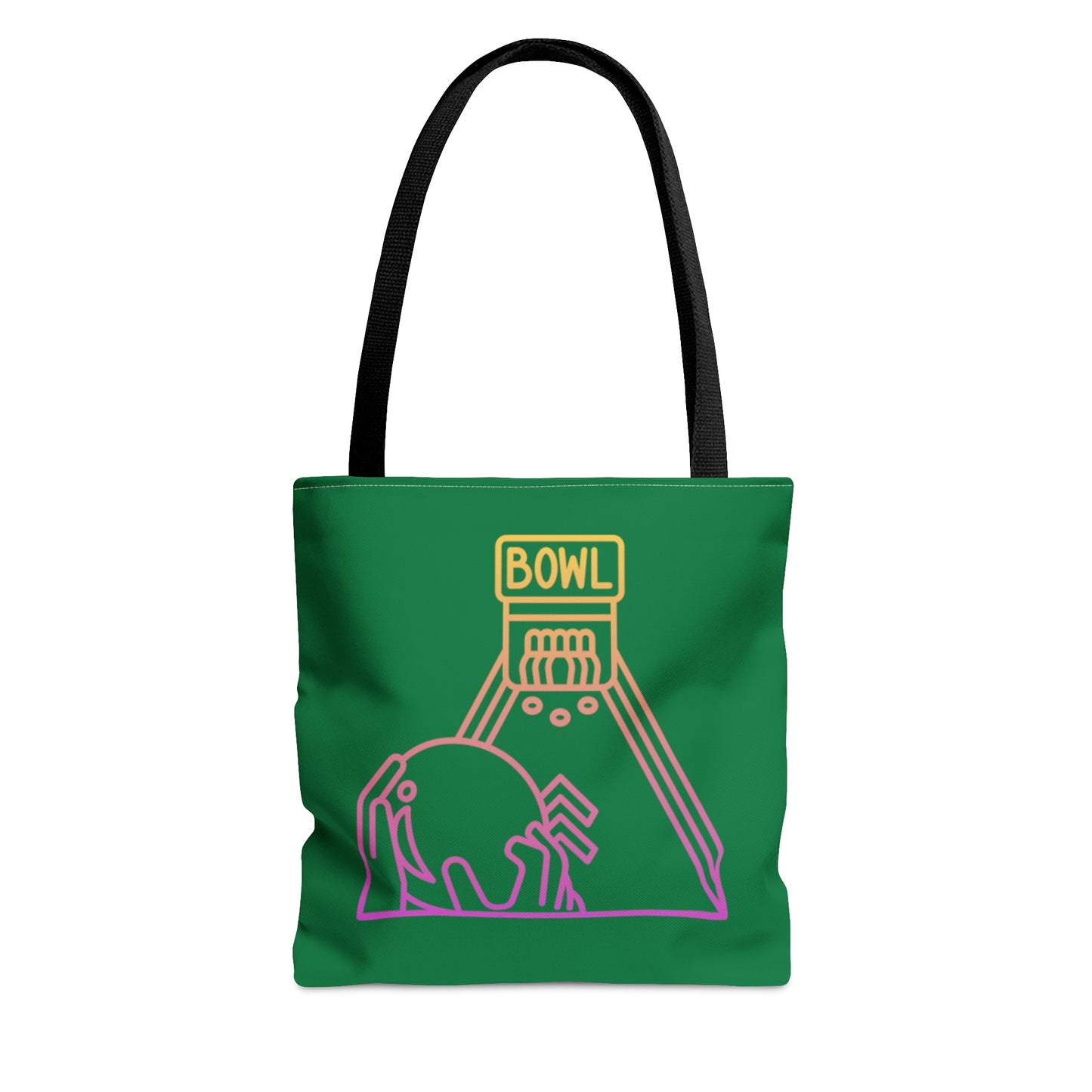 Tote Bag: Bowling Dark Green