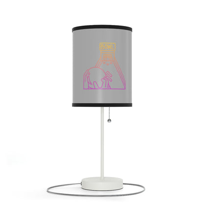 Lamp on a Stand, US|CA plug: Bowling Lite Grey