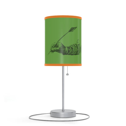 Lamp on a Stand, US|CA plug: Writing Green