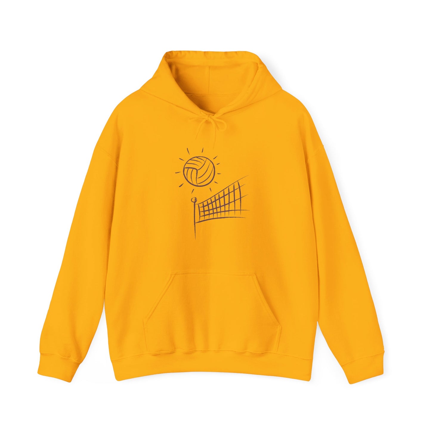 Heavy Blend™ Hooded Sweatshirt: Volleyball #1