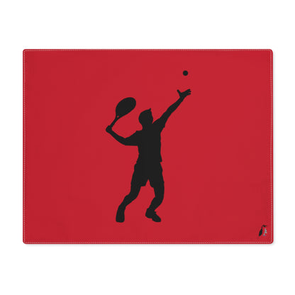 Placemat, 1pc: Tennis Dark Red