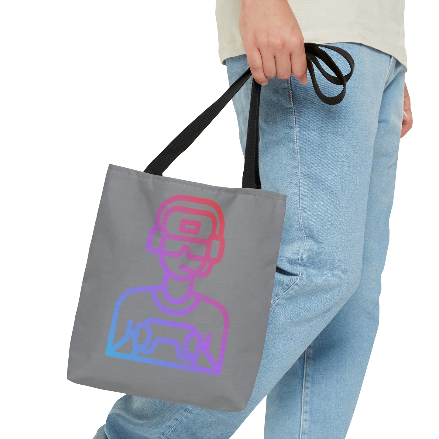 Tote Bag: Gaming Grey