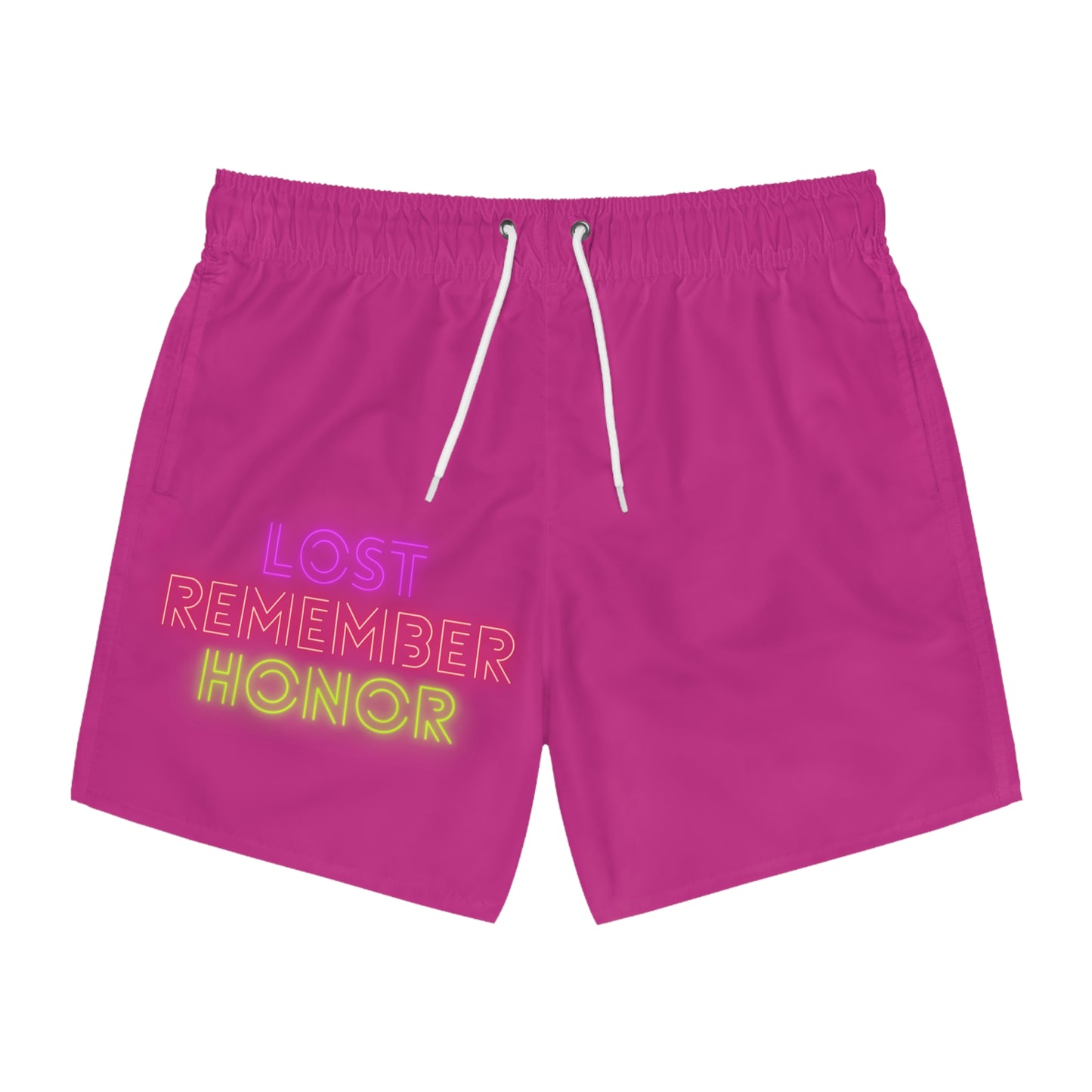 Swim Trunks: Lost Remember Honor Pink