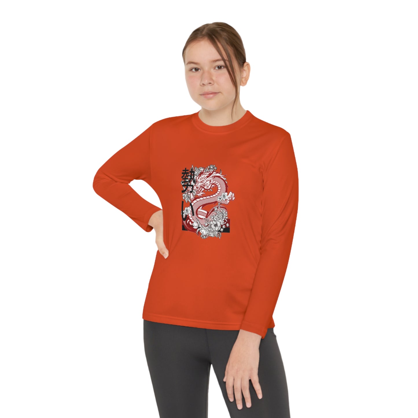 Youth Long Sleeve Competitor Tee: Dragons