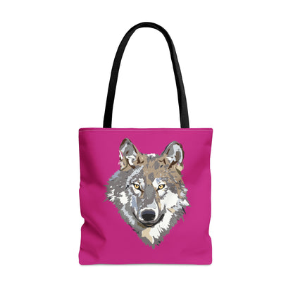 Tote Bag: Wolves Pink