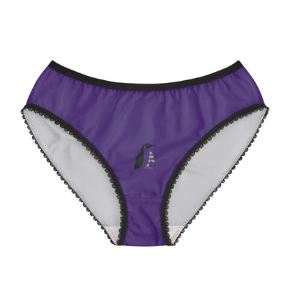 Women's Briefs: Lost Remember Honor Purple