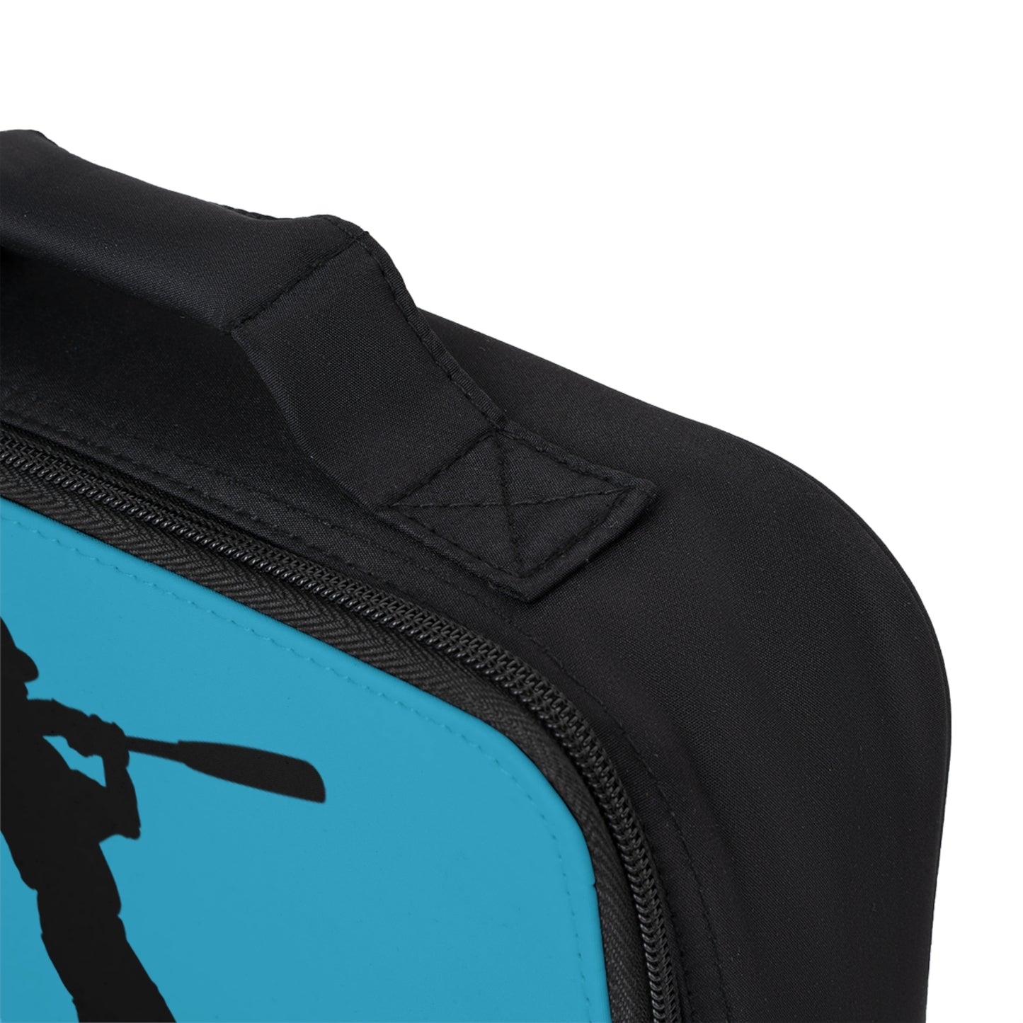 Lunch Bag: Baseball Turquoise