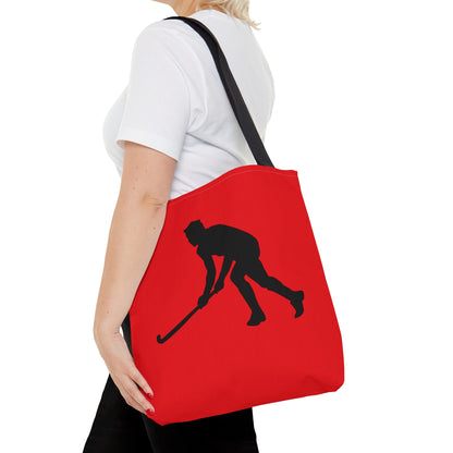 Tote Bag: Hockey Red