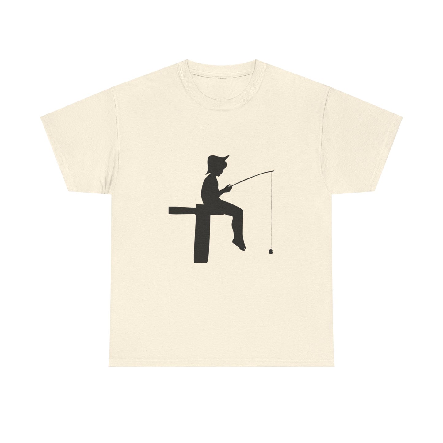 Heavy Cotton Tee: Fishing #1