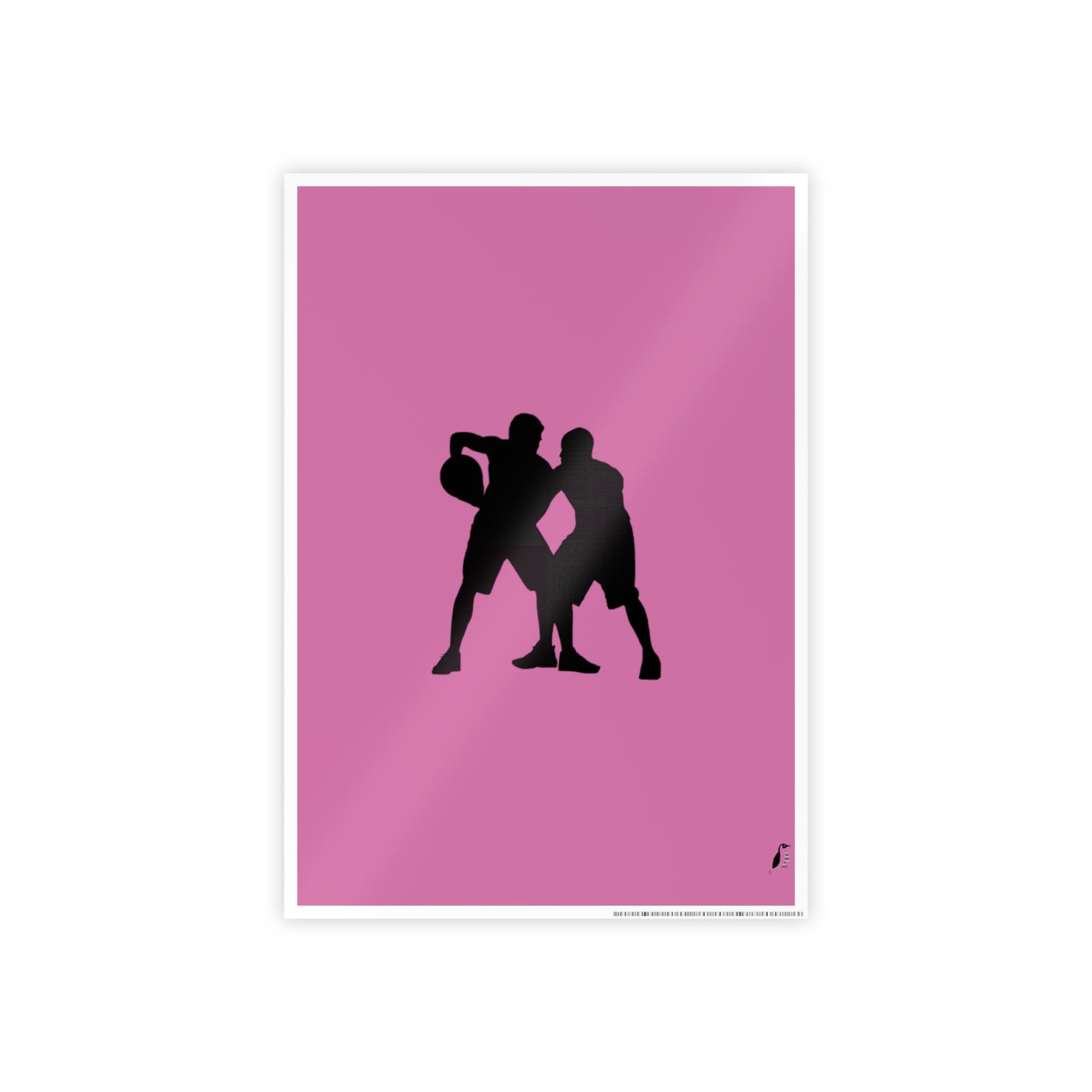 Gloss Posters: Basketball Lite Pink