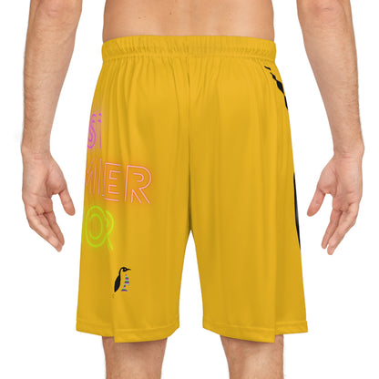 Basketball Shorts: Dance Yellow