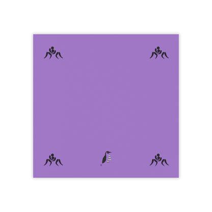 Post-it® Note Pads: Wrestling Lite Purple