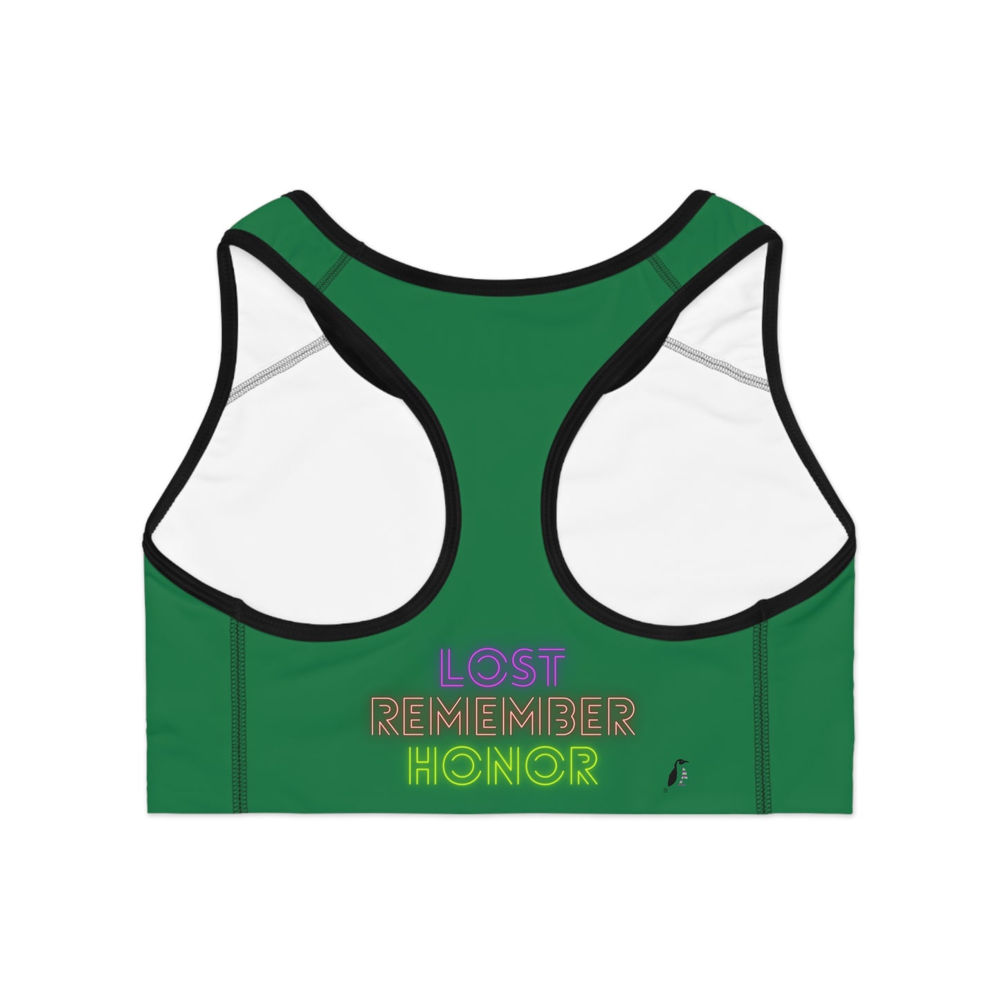 Sports Bra: Gaming Dark Green