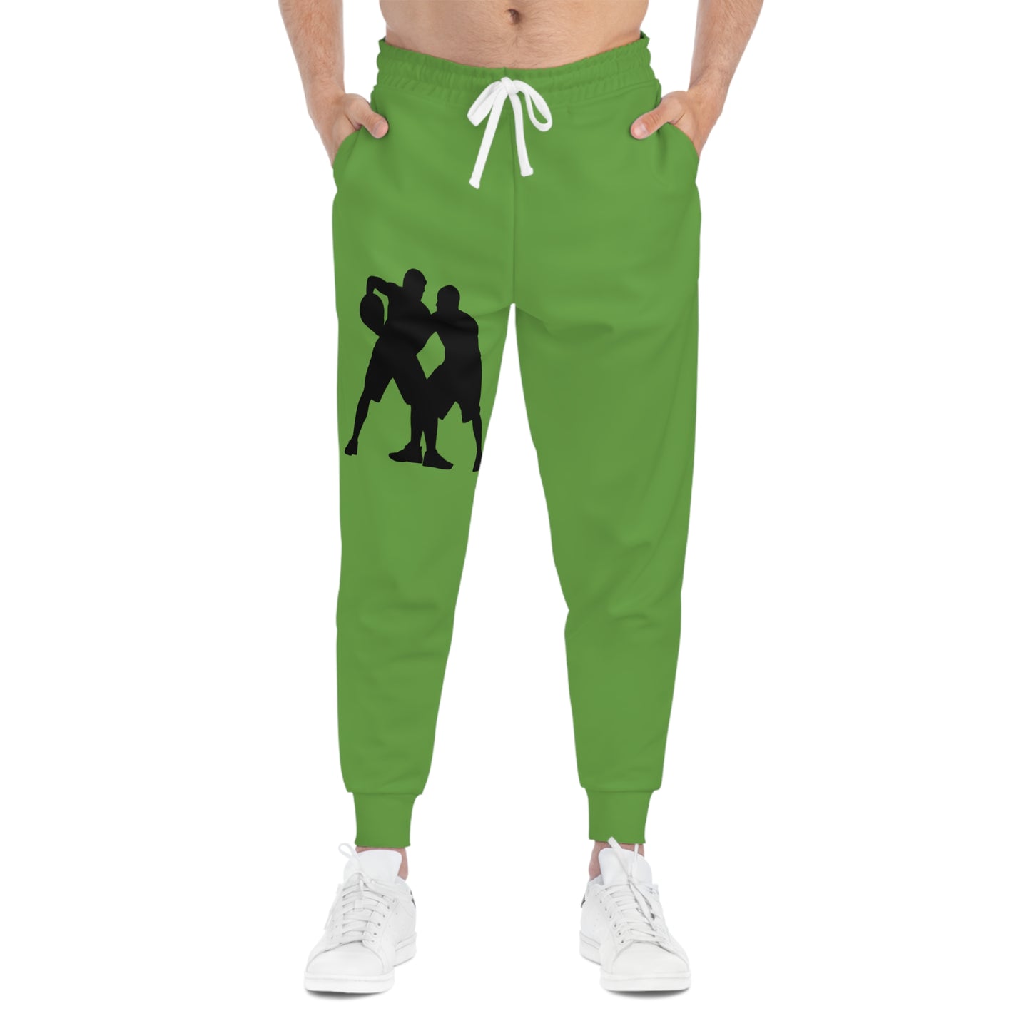 Athletic Joggers: Basketball Green