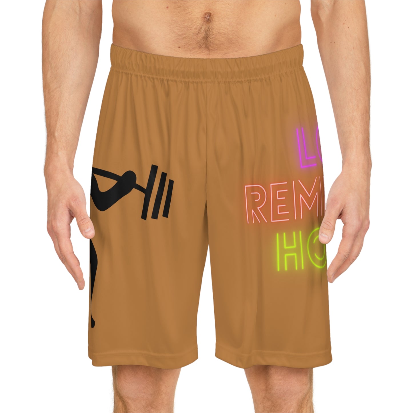 Basketball Shorts: Weightlifting Lite Brown