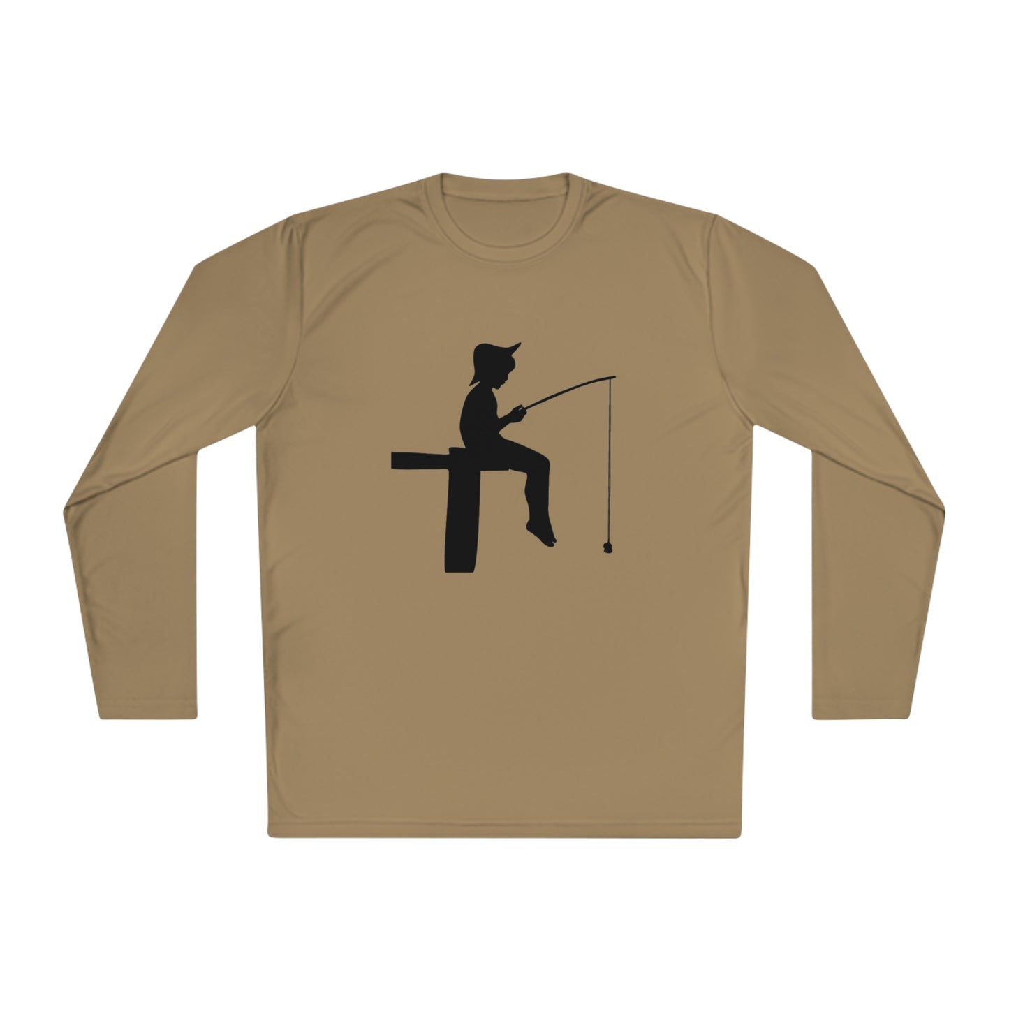 Lightweight Long Sleeve Tee: Fishing #1