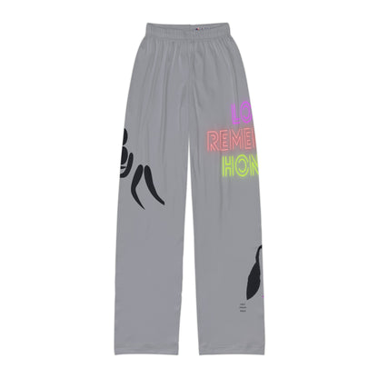 Kids Pajama Pants: Wrestling Grey