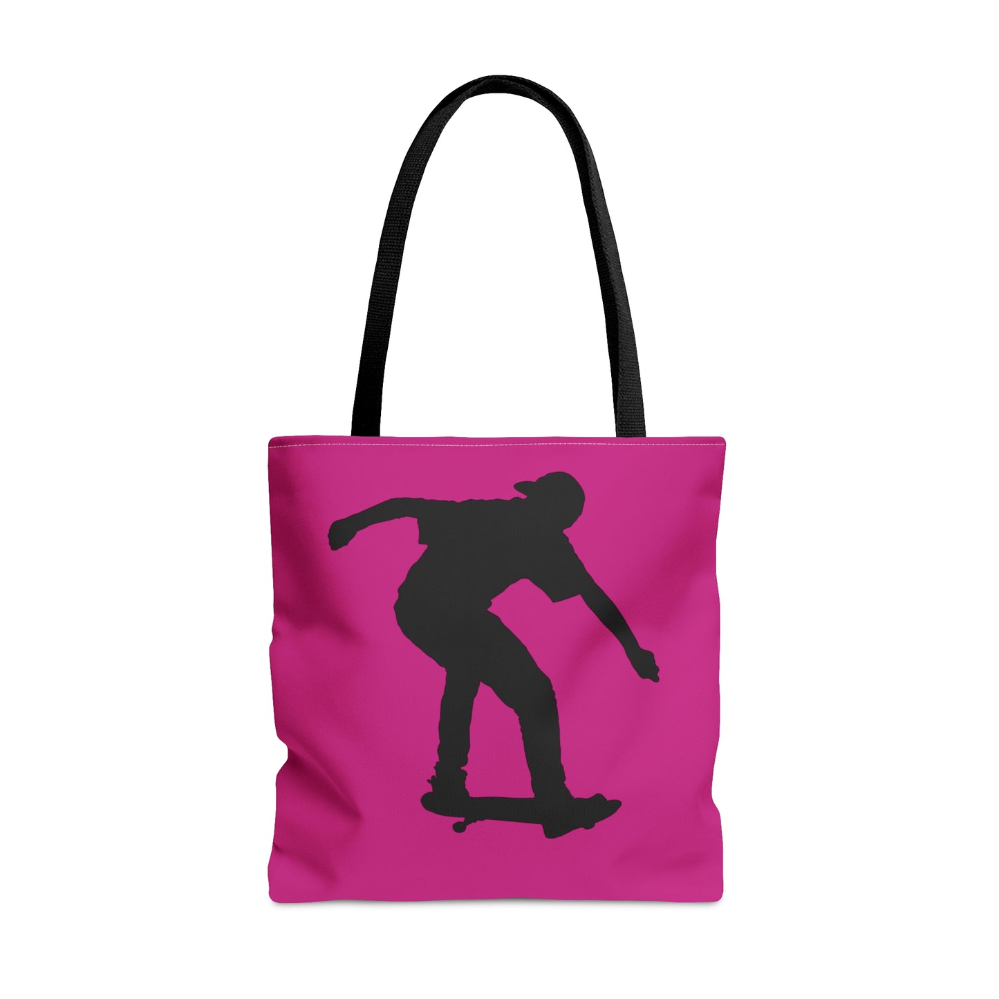 Tote Bag: Skateboarding Pink