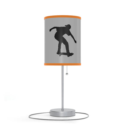 Lamp on a Stand, US|CA plug: Skateboarding Lite Grey