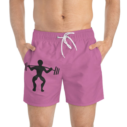 Swim Trunks: Weightlifting Lite Pink