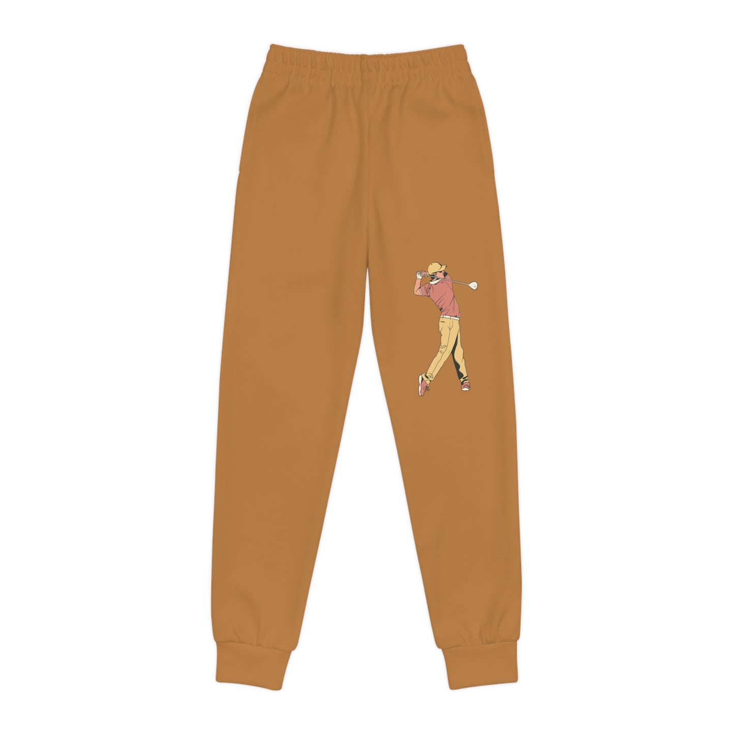 Youth Joggers: Golf Lite Brown