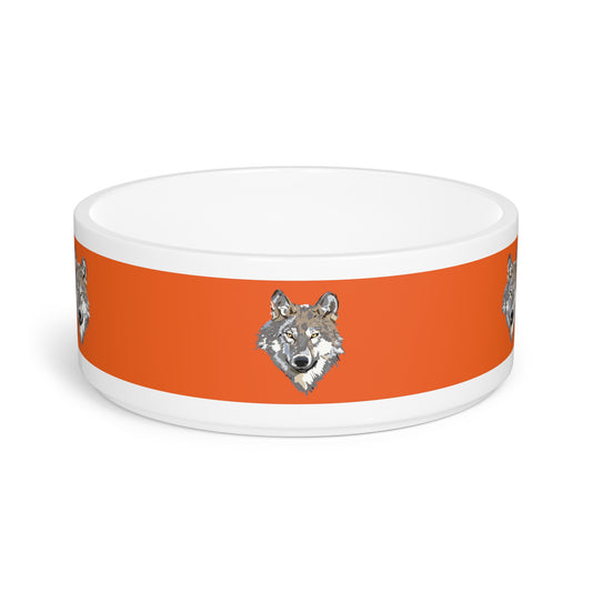 Pet Bowl: Wolves Orange