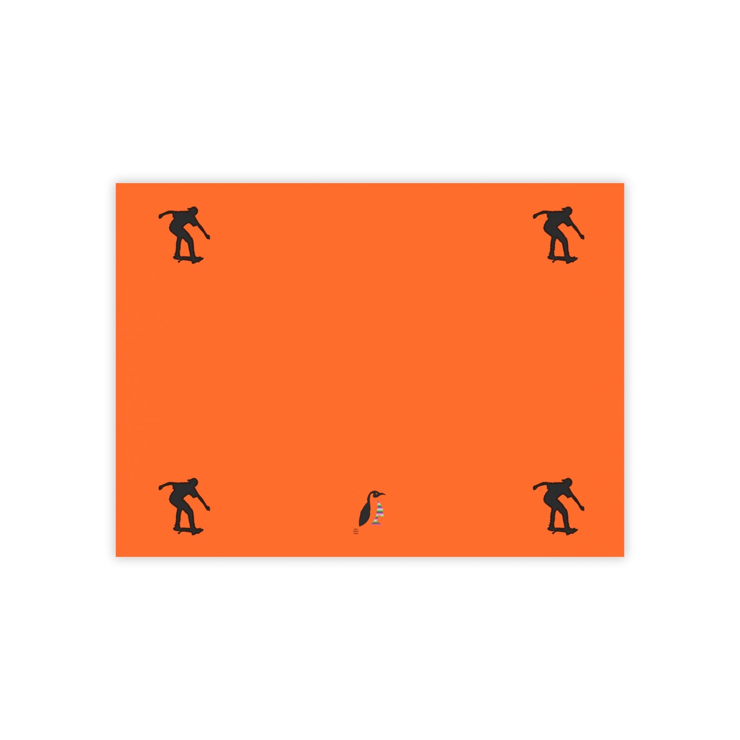 Post-it® Note Pads: Skateboarding Orange