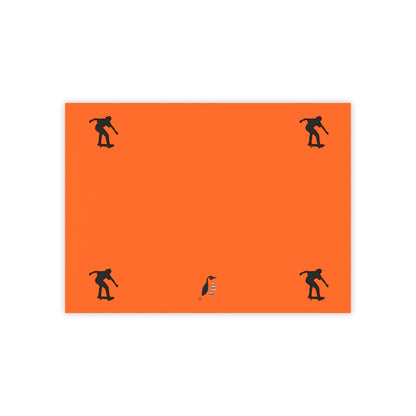 Post-it® Note Pads: Skateboarding Orange