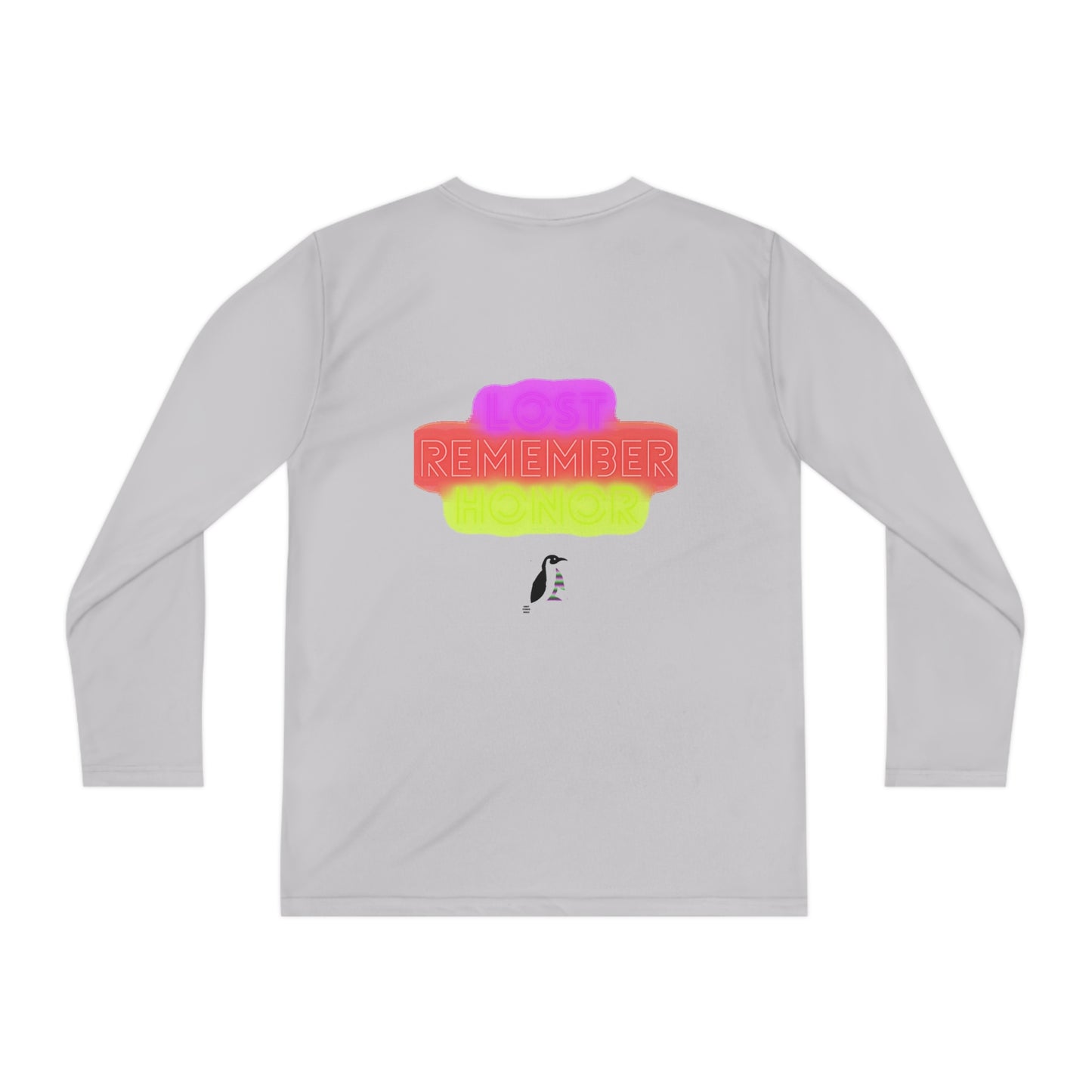 Youth Long Sleeve Competitor Tee: LGBTQ Pride 