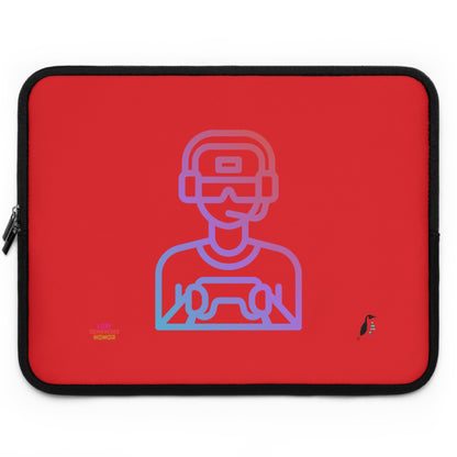 Laptop Sleeve: Gaming Red