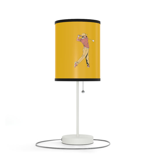 Lamp on a Stand, US|CA plug: Golf Yellow