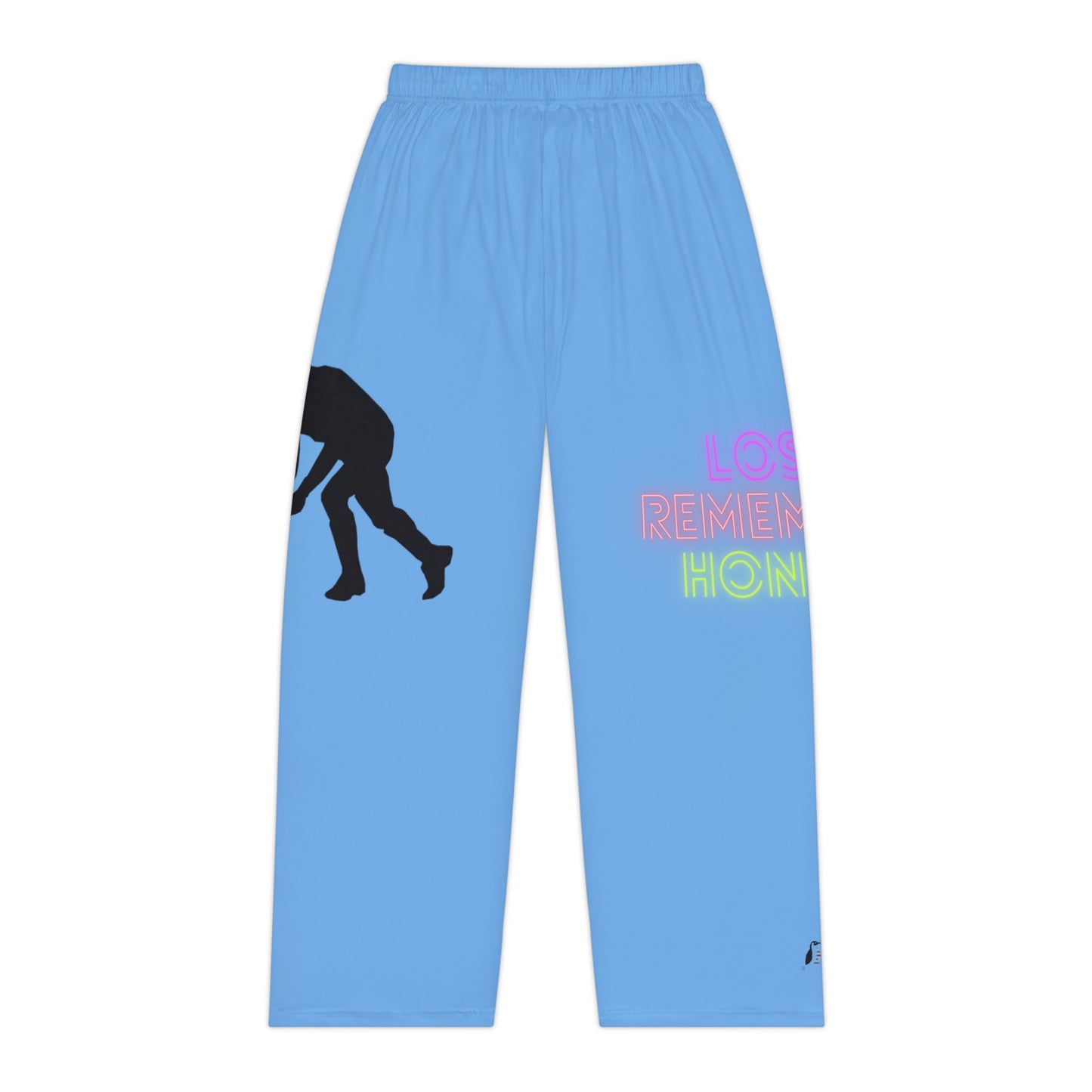 Pambabaeng Pajama Pantalon: Hockey Lite Blue