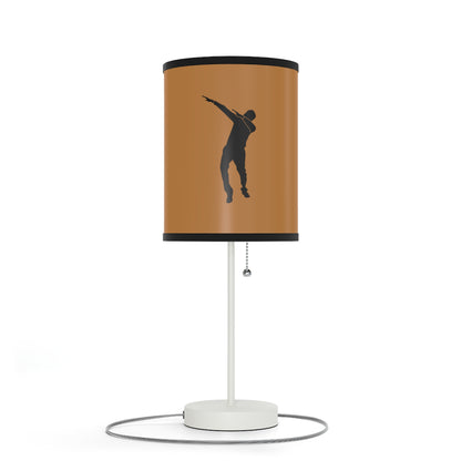 Lamp on a Stand, US|CA plug: Dance Lite Brown