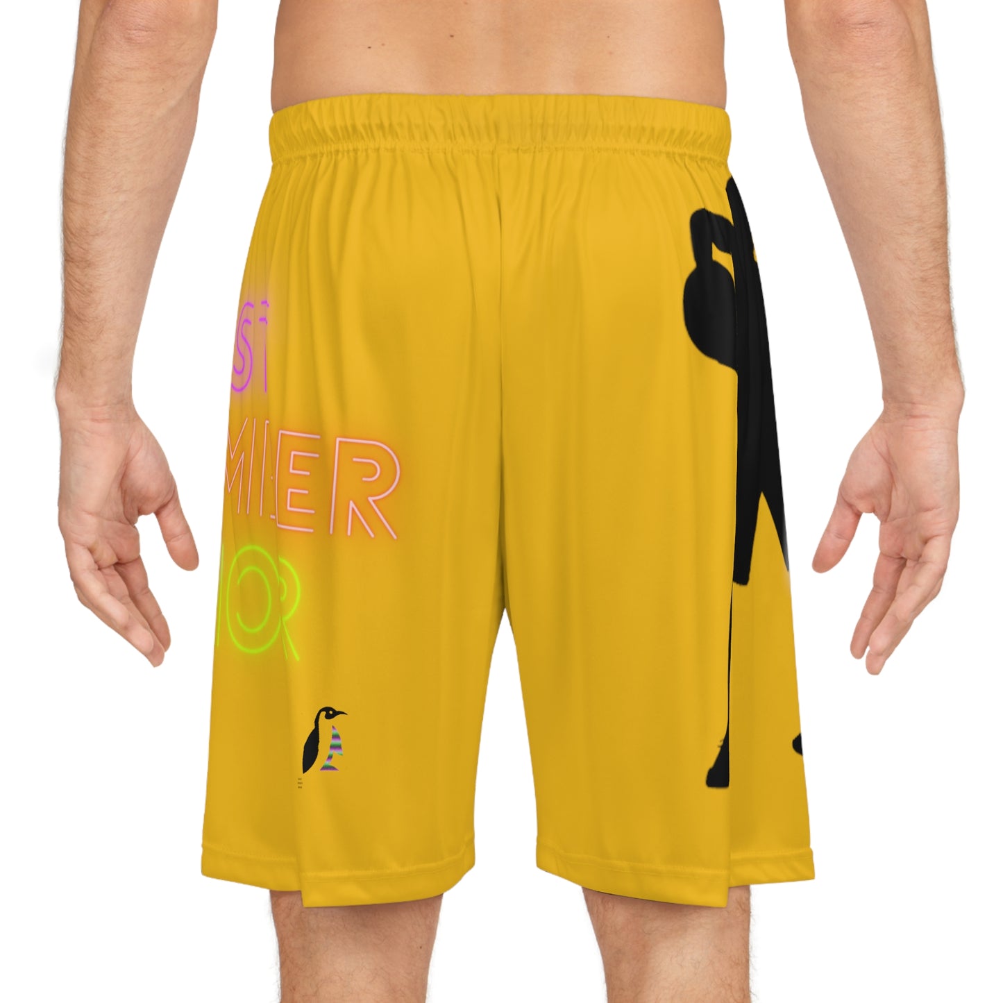 Basketball Shorts: Basketball Yellow 