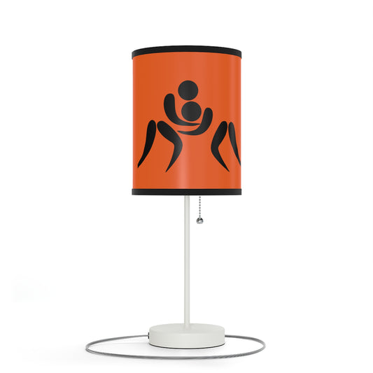 Lamp on a Stand, US|CA plug: Wrestling Orange