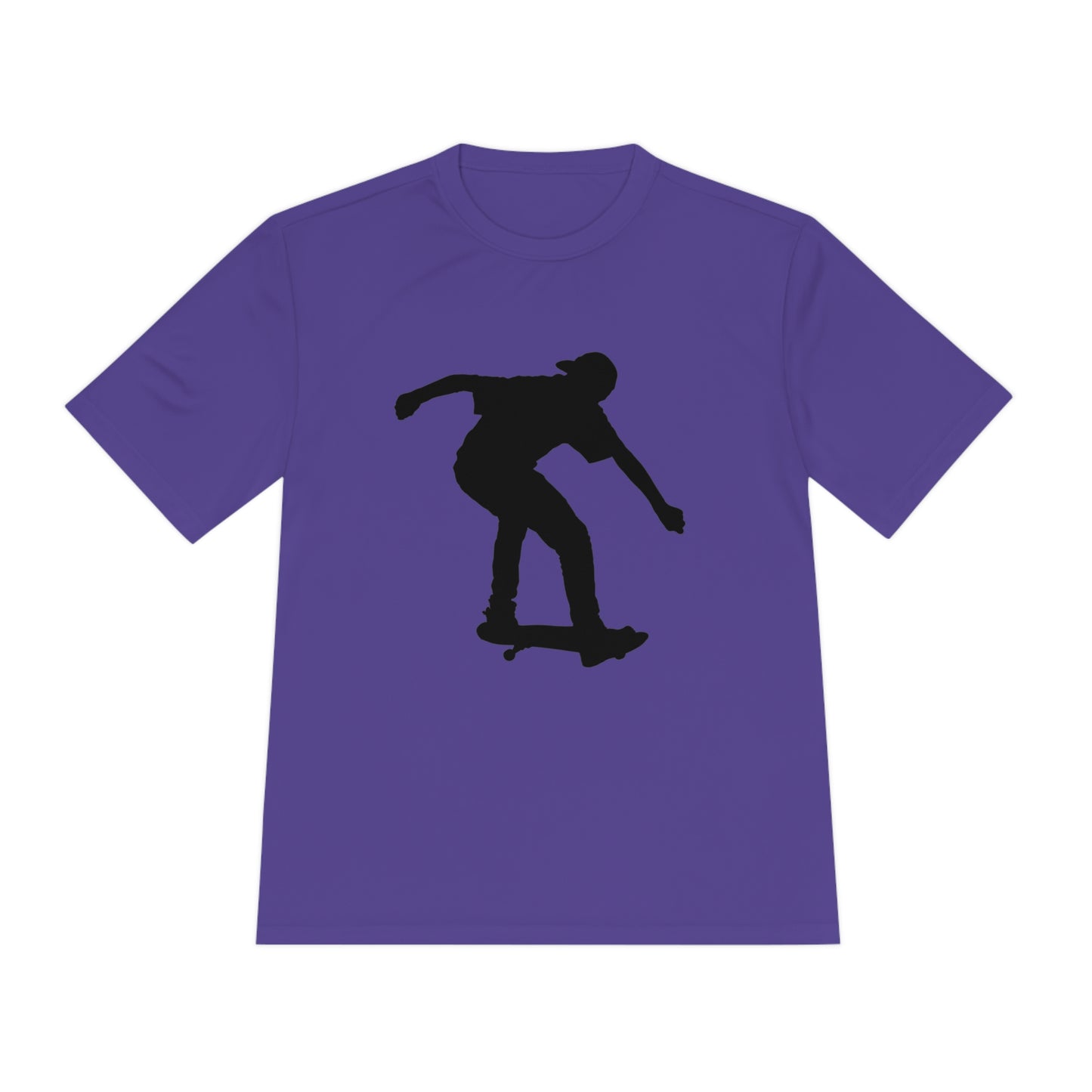 Moisture Wicking Tee: Skateboarding #3