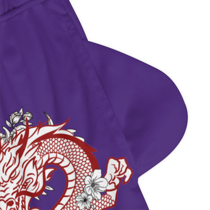 Basketball Rib Shorts: Dragons Purple