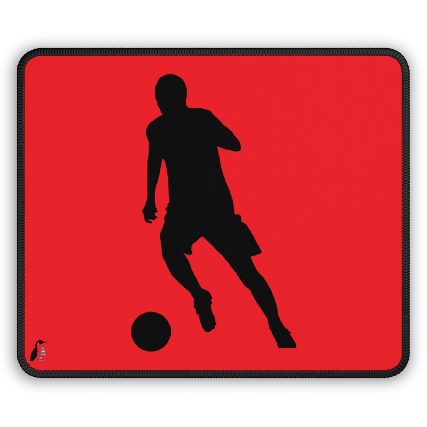 Gaming Mouse Pad: Soccer Red