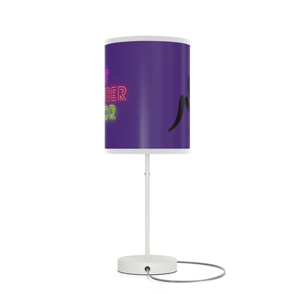 Lamp on a Stand, US|CA plug: Wrestling Purple