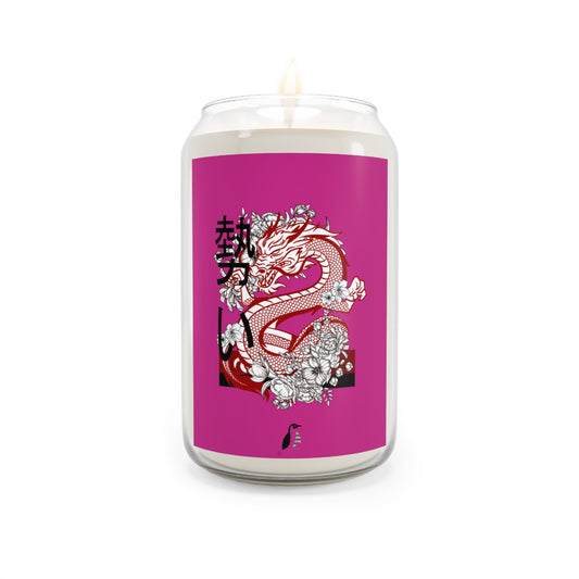 Scented Candle, 13.75oz: Dragons Pink