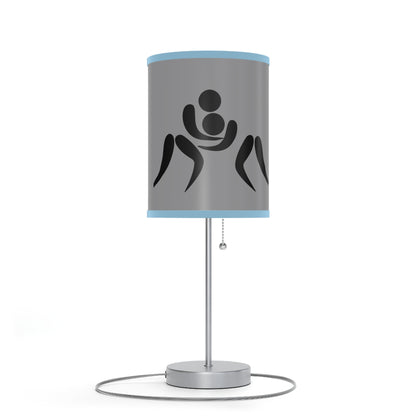 Lamp on a Stand, US|CA plug: Wrestling Grey