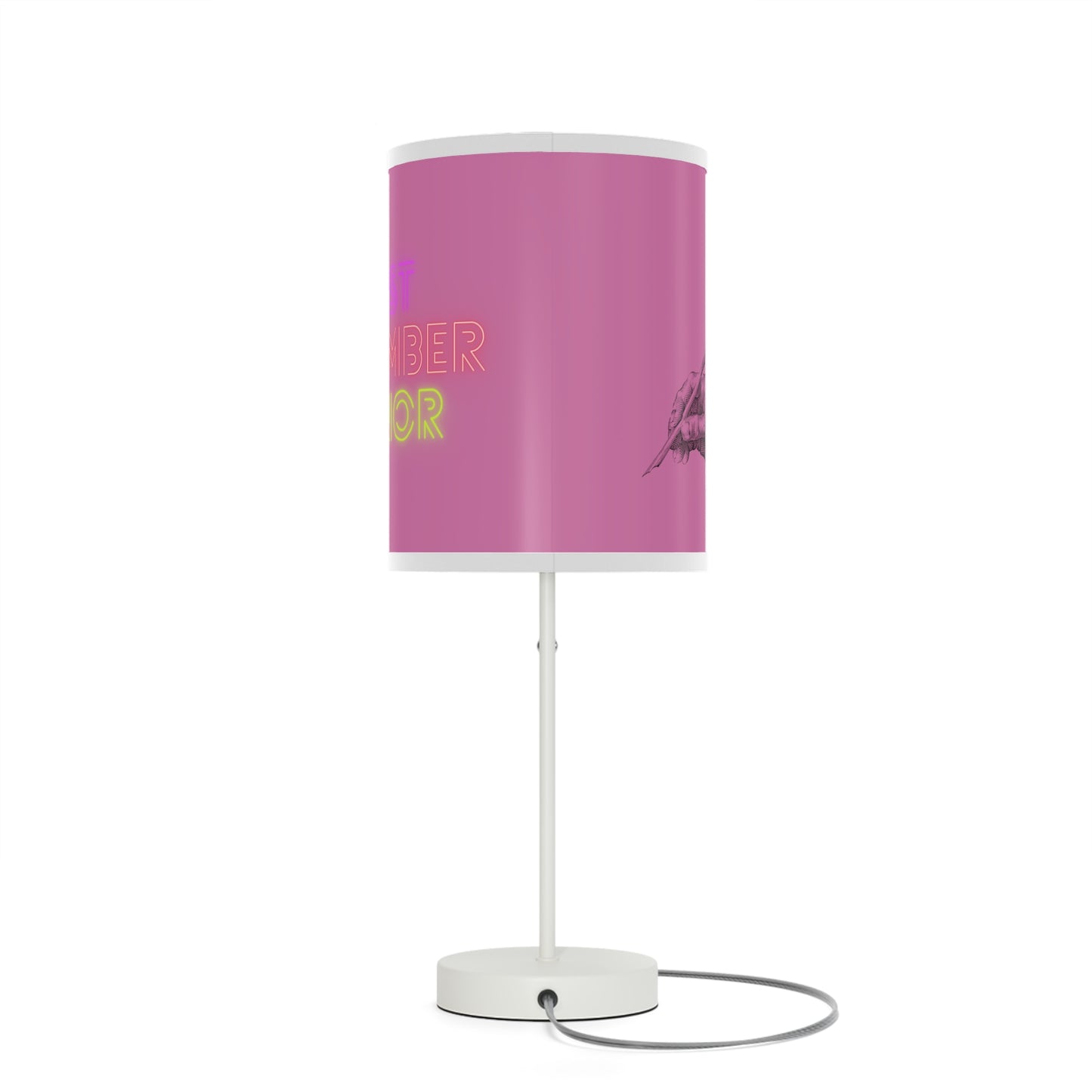 Lamp on a Stand, US|CA plug: Writing Lite Pink