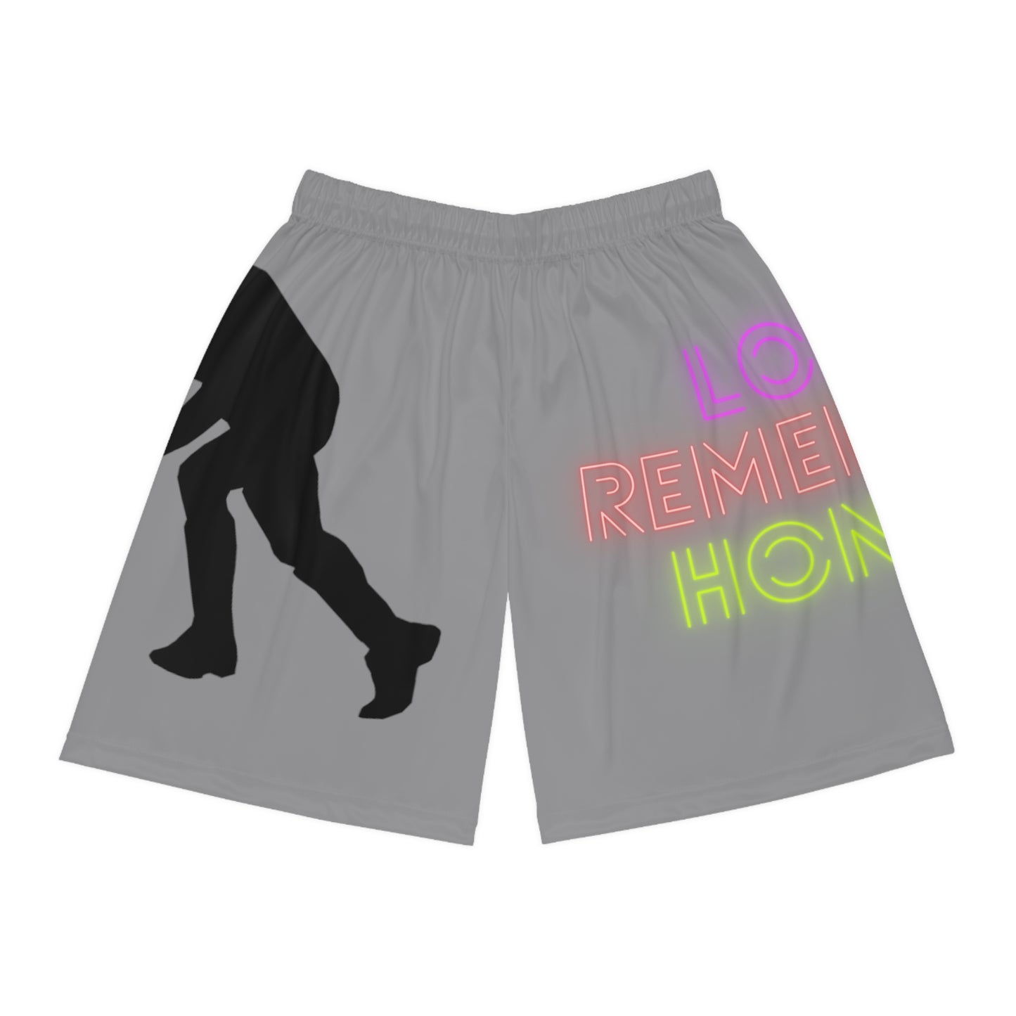 Basketball Shorts: Hockey Grey