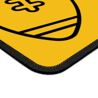 Gaming Mouse Pad: Football Yellow