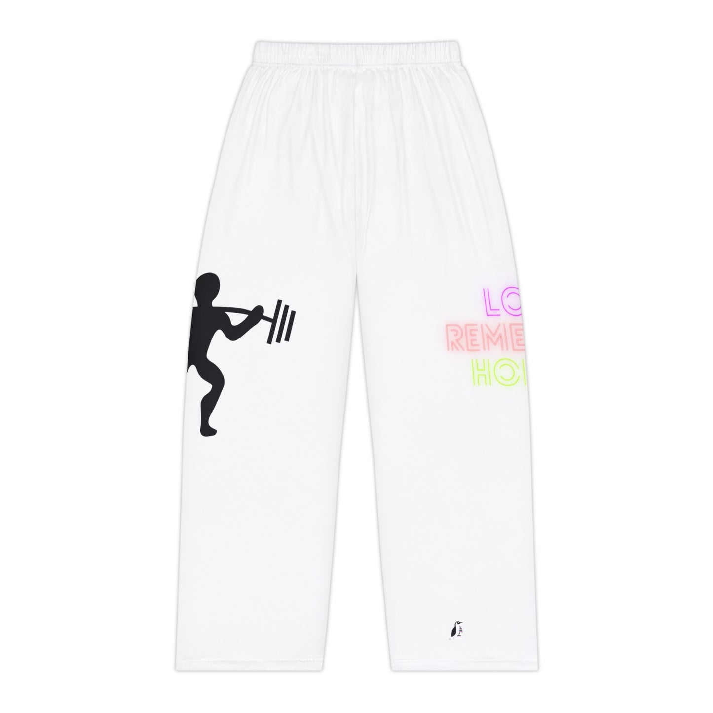 Women's Pajama Pants: Weightlifting White