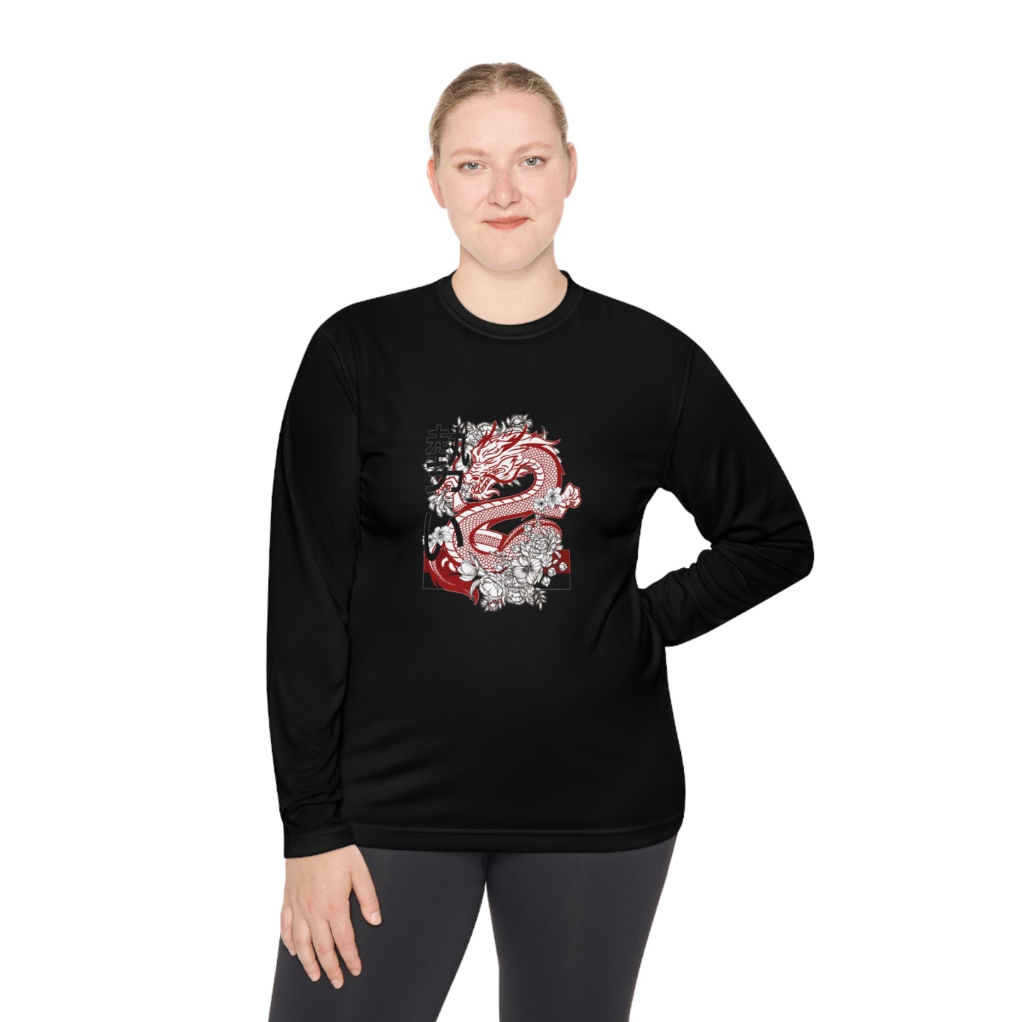 Lightweight Long Sleeve Tee: Dragons #1