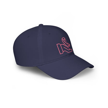 Low Profile Baseball Cap: Fight Cancer