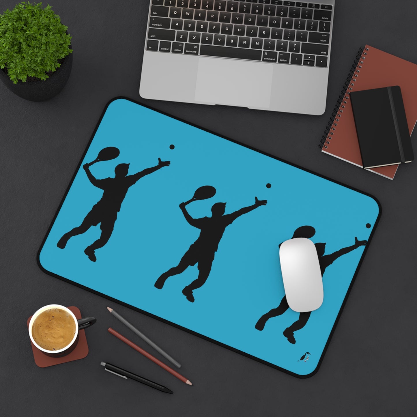 Desk Mat: Tennis Turquoise