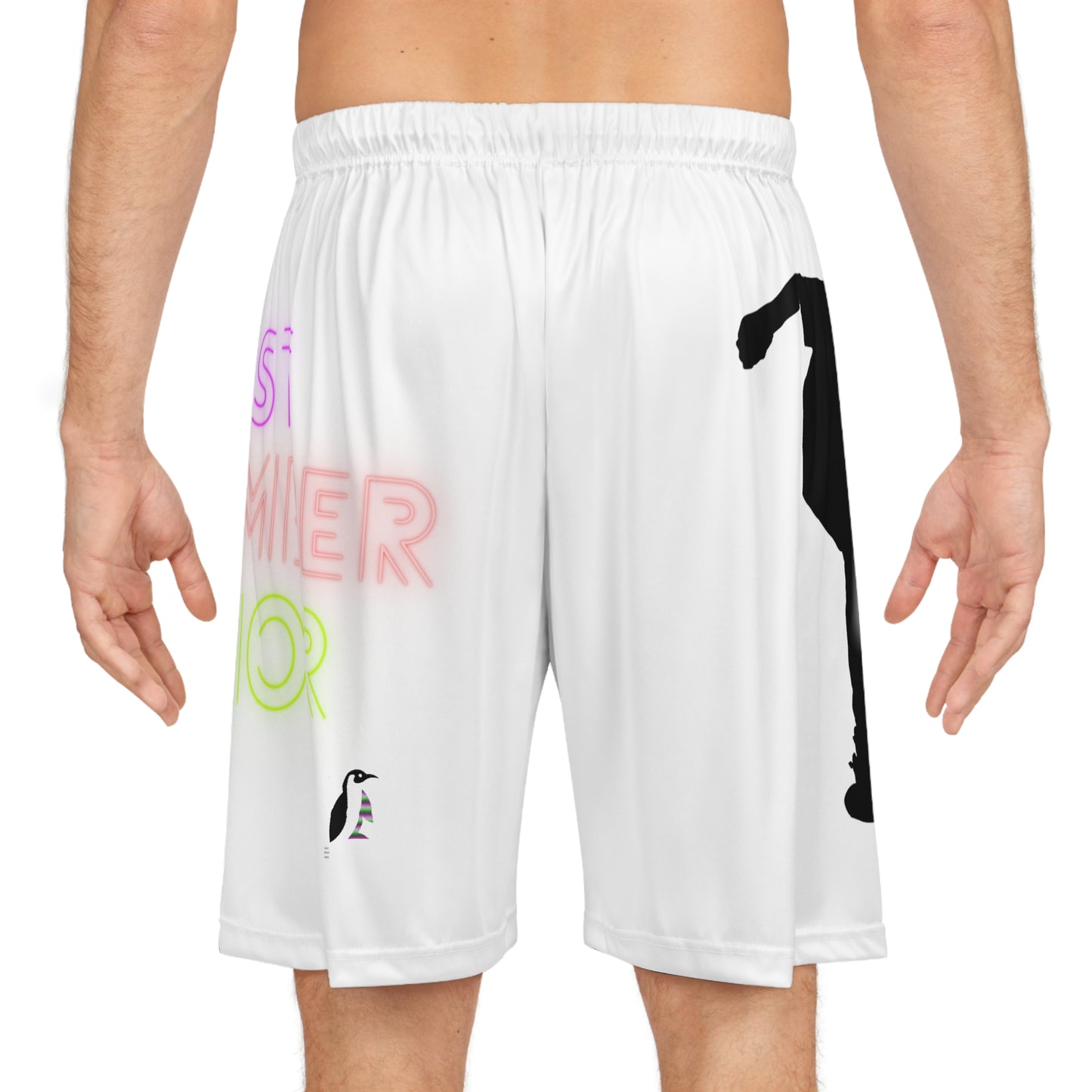 Basketball Shorts: Skateboarding White