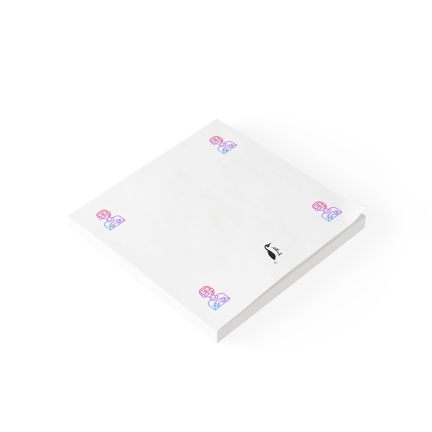 Post-it® Note Pads: Gaming White